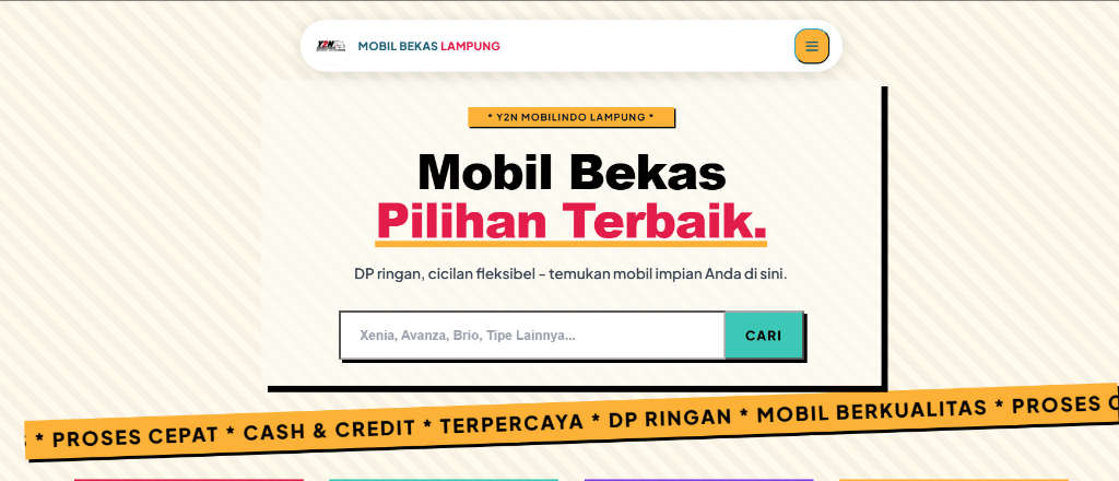Mobil Bekas Lampung (Y2N Mobilindo)