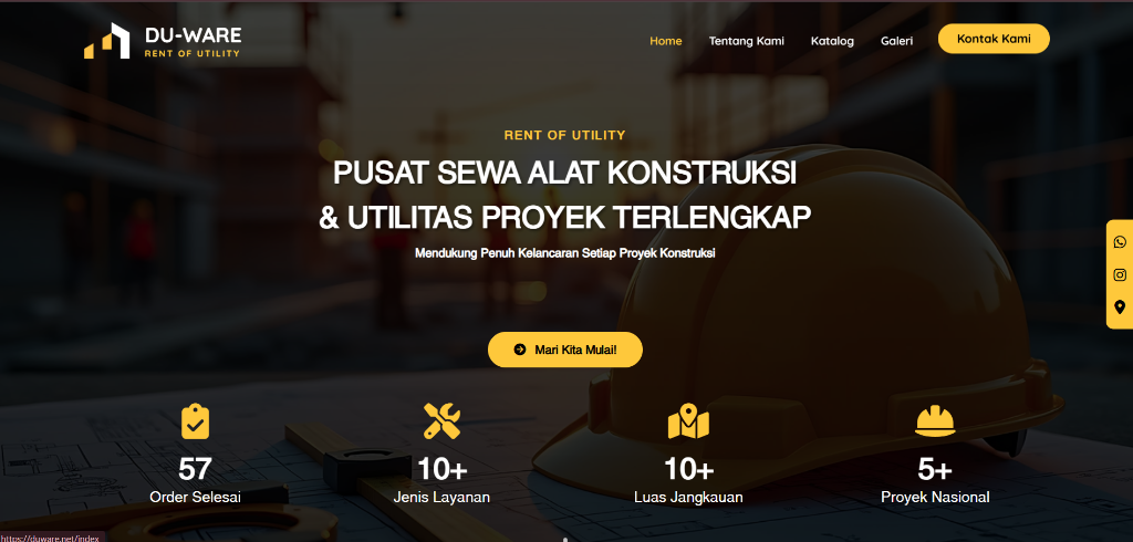 DUWARE Rent of Utility